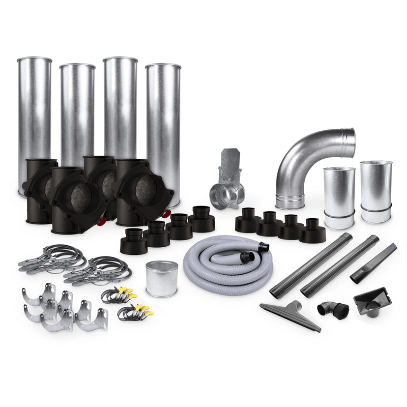 Supercell 4"/2.5" Quick-Clamp Ductwork Kit